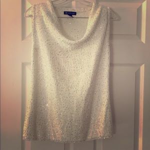 INC Sleeveless Knit Top Size S